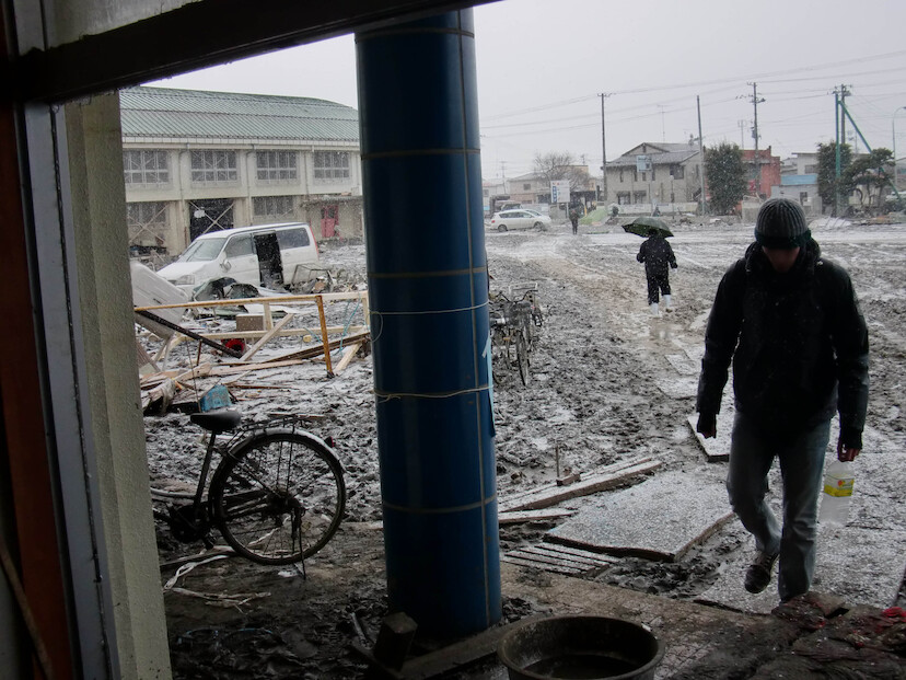 石巻 2011.3.27~2014.5.29 詳細表示(石巻市・大門町・2丁目・石巻市立湊第二小学校・被災