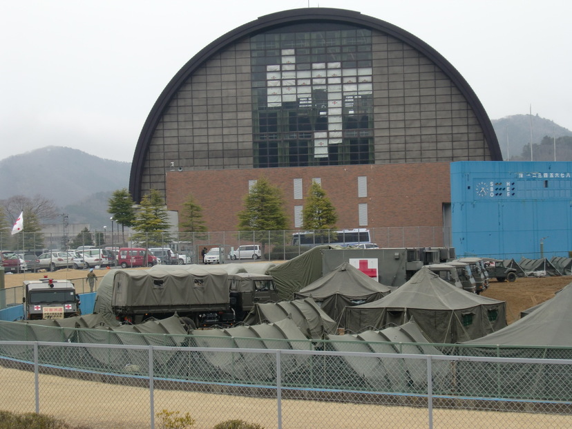 詳細表示 自衛隊宿営地 女川総合運動公園 町民野球場